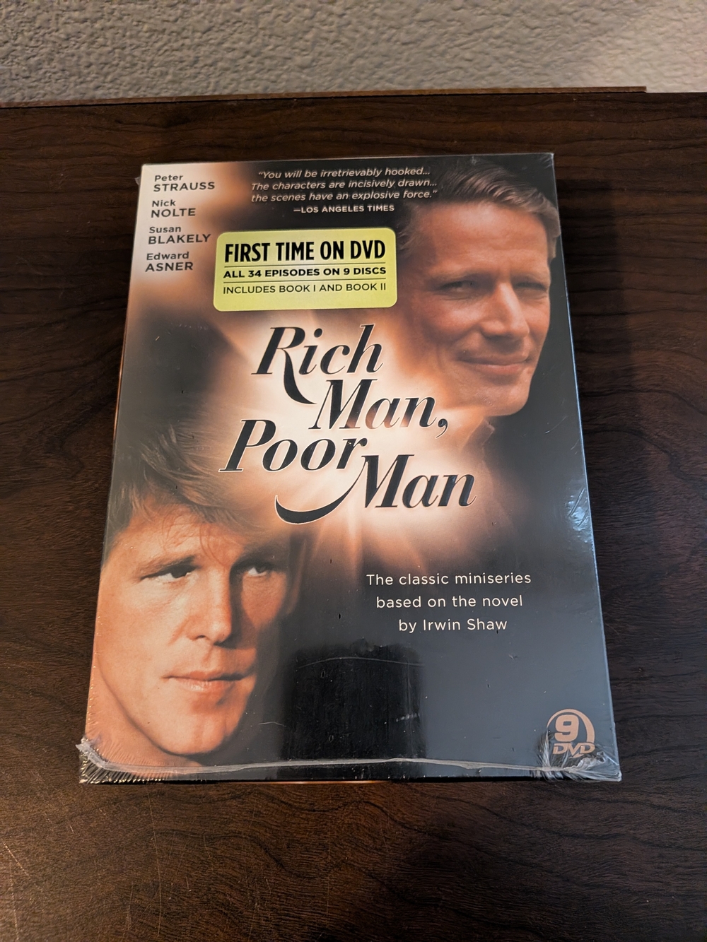 A&E Rich Man, Poor Man Complete Collection 9-Disc DVD Box Set Commentary